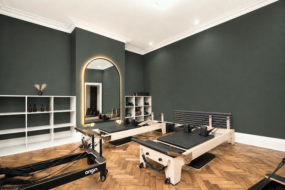 Lumina reformer Pilates room