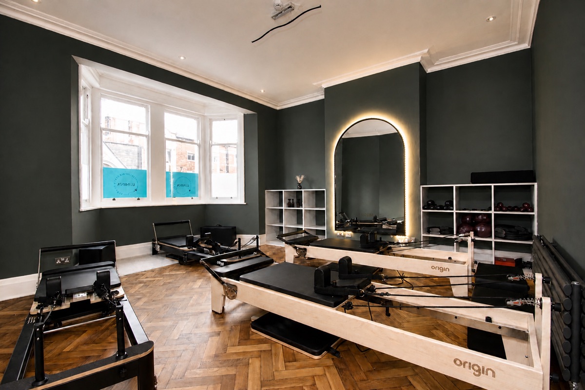 Lumina reformer Pilates studio